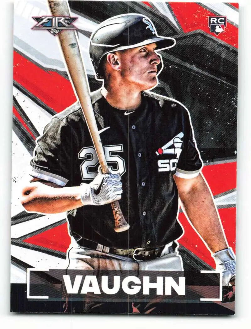 2021 Topps Fire #167 Andrew Vaughn NM-MT RC Rookie White Sox ID:44794