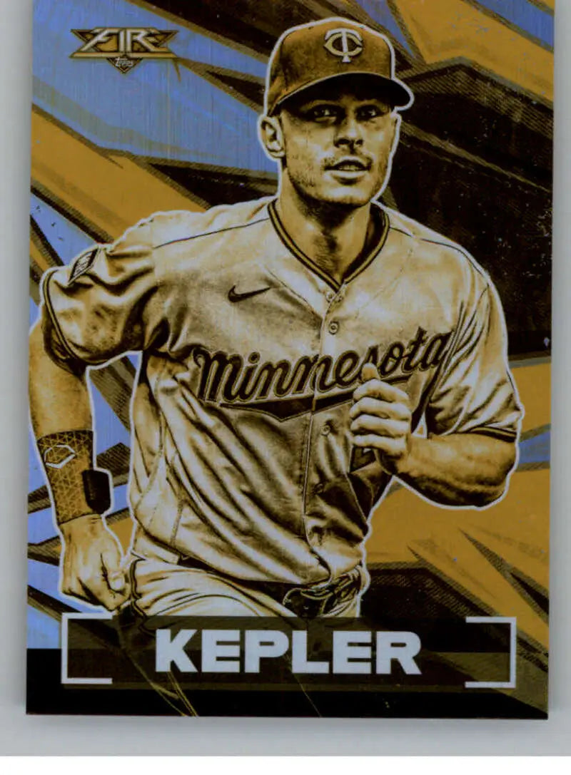 2021 Topps Fire Gold Minted #143 Max Kepler NM-MT Twins ID:44761