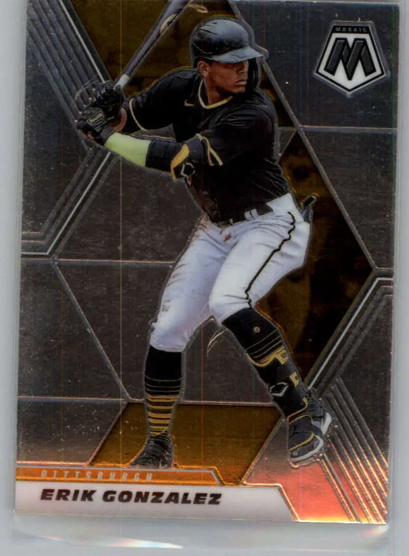 2021 Panini Mosaic #114 Erik Gonzalez NM-MT Pirates ID:45034