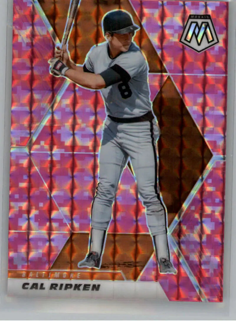 2021 Panini Mosaic Mosaic Pink Camo #76 Cal Ripken NM-MT Orioles ID:45024
