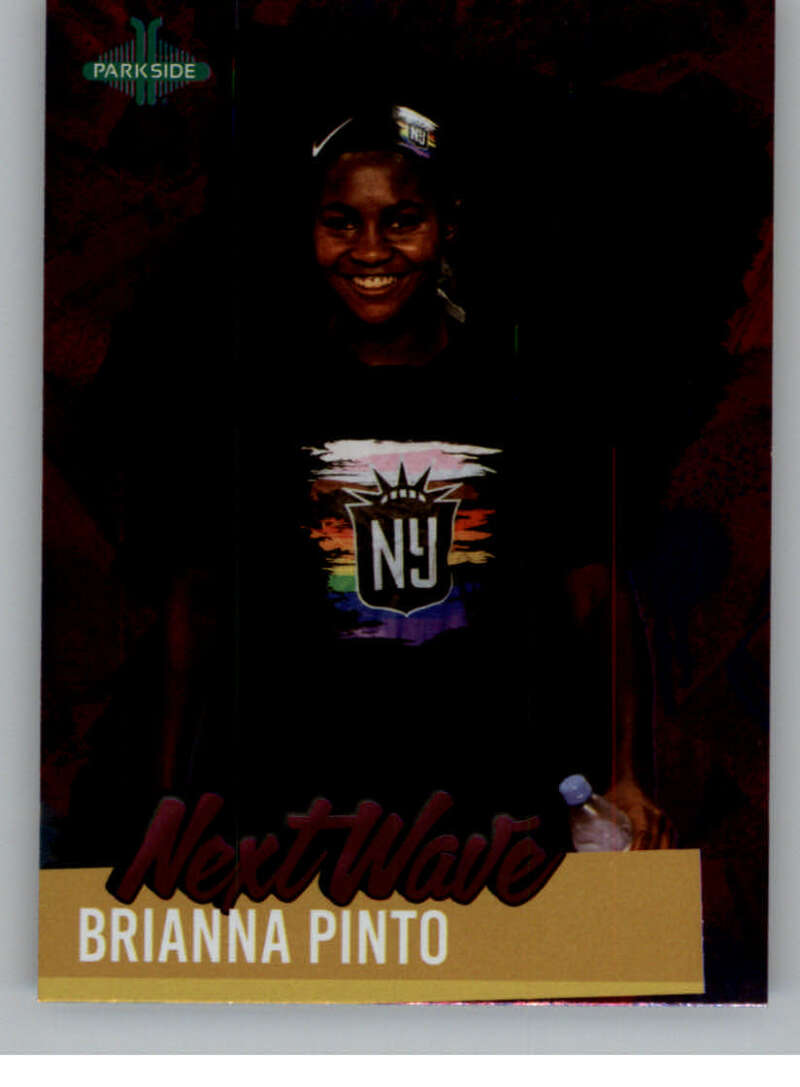 2021 Parkside NWSL Volume 2 Next Wave Purple Foil #NW3 Brianna Pinto NM-MT
