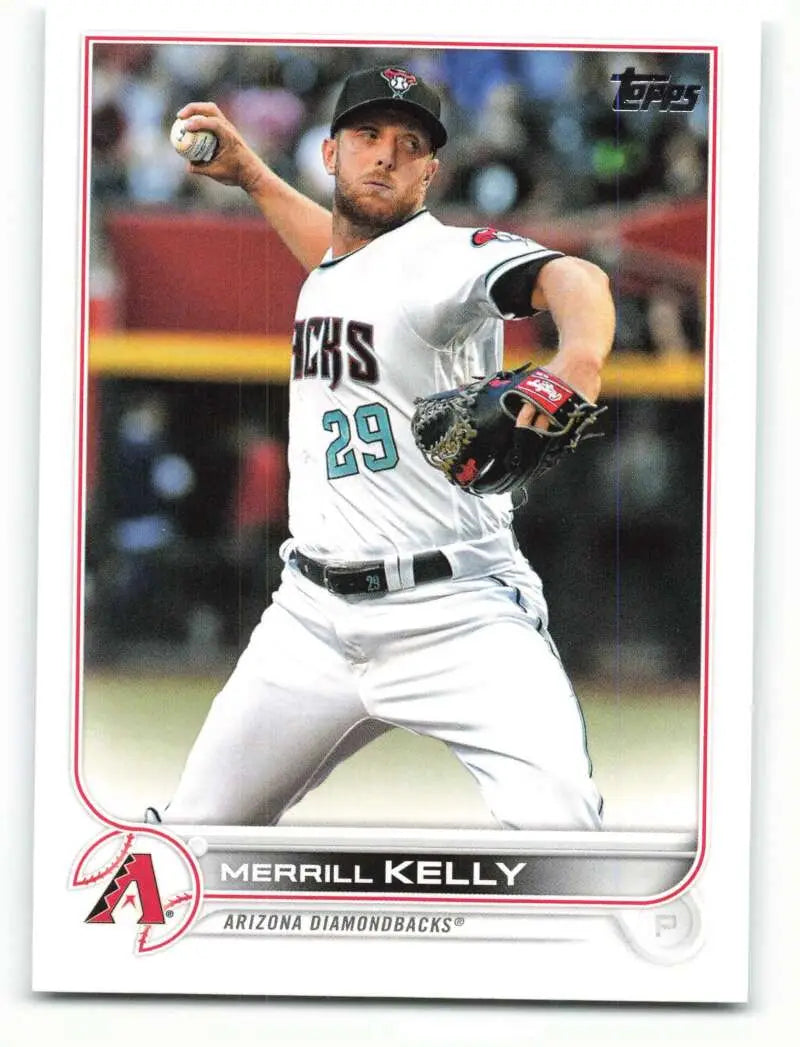 2022 Topps #74 Merrill Kelly NM-MT Diamondbacks ID:47524