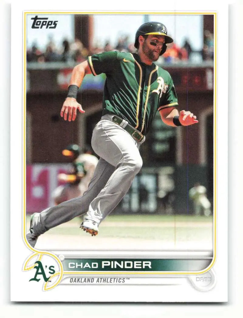 2022 Topps #95 Chad Pinder NM-MT Athletics ID:47318
