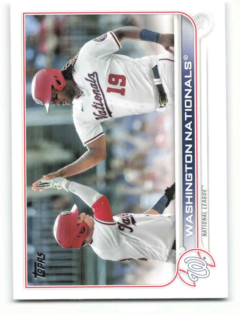 2022 Topps #218 Washington Nationals NM-MT ID:47507