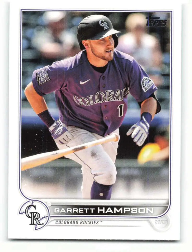 2022 Topps #234 Garrett Hampson NM-MT Rockies ID:47722