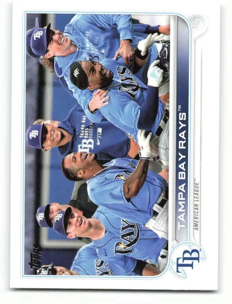 2022 Topps #274 Tampa Bay Rays NM-MT Rays ID:47598