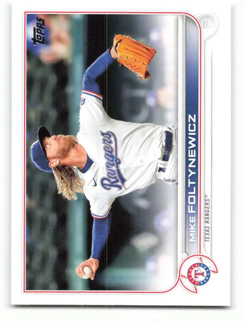 2022 Topps #293 Mike Foltynewicz NM-MT Rangers ID:47519