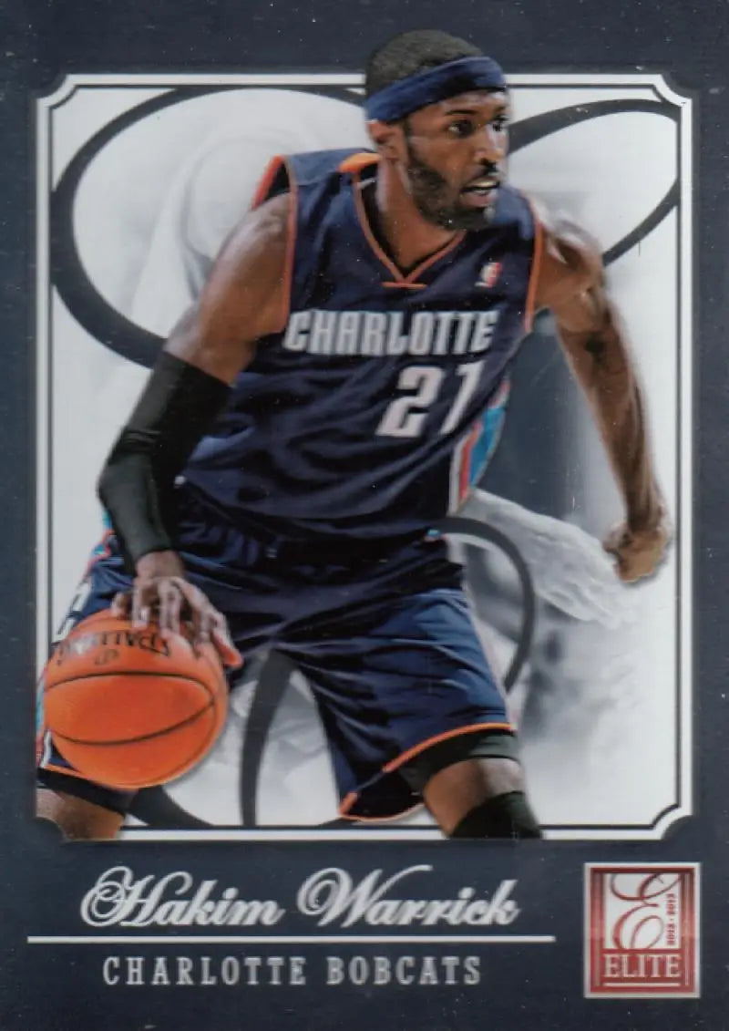 2012-13 Panini Elite #59 Hakim Warrick NM-MT Bobcats