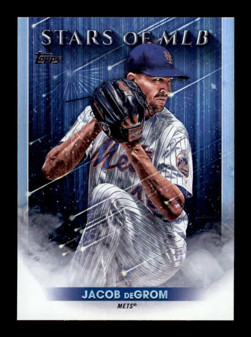 2022 Topps Stars of MLB #SMLB-13 Jacob deGrom NM-MT Mets
