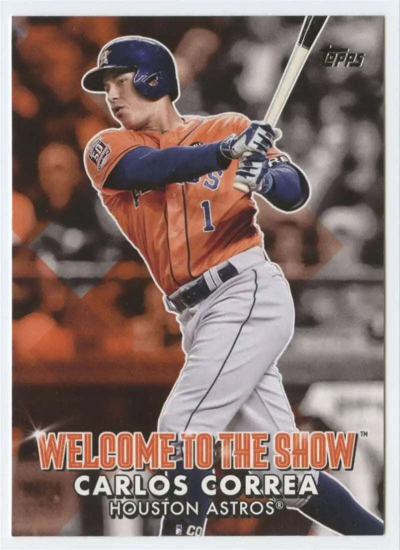 2022 Topps Welcome to the Show #WTTS-30 Carlos Correa NM-MT Astros ID:44597