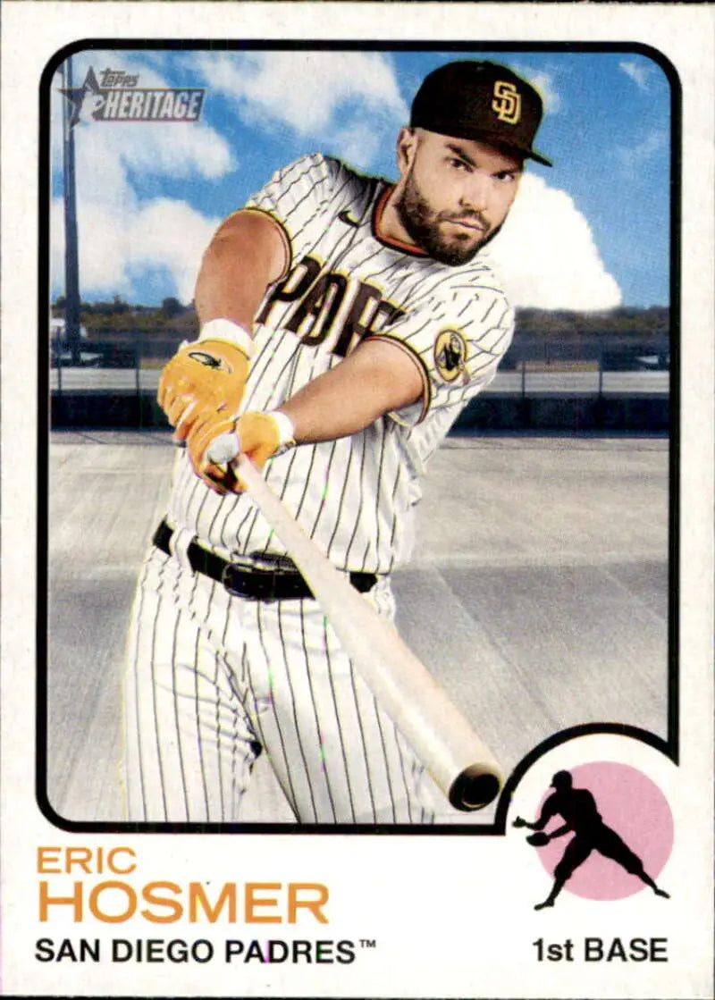 2022 Topps Heritage #366 Eric Hosmer NM-MT Padres ID:76614