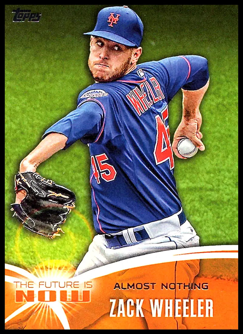 2014 Topps The Future Is Now #FN-11 Zack Wheeler NM-MT Mets ID:73308