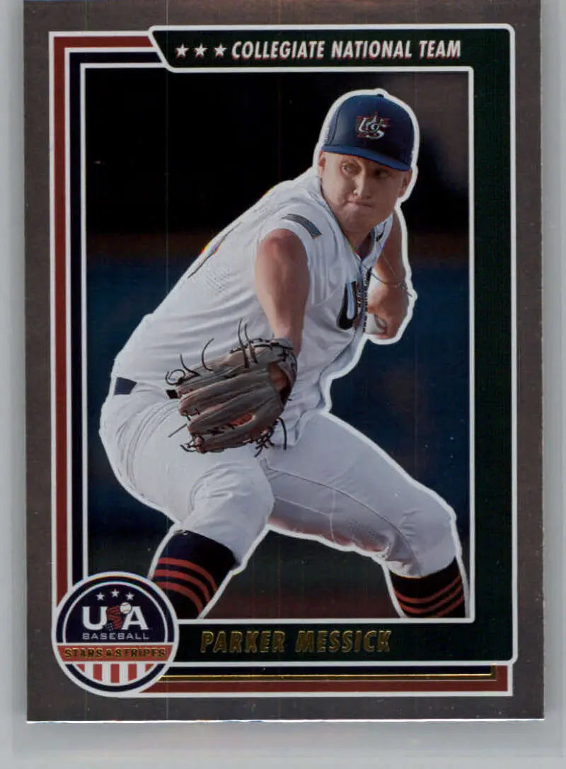 2022 Panini Stars and Stripes Longevity Retail #21 Parker Messick NM-MT ID:44370