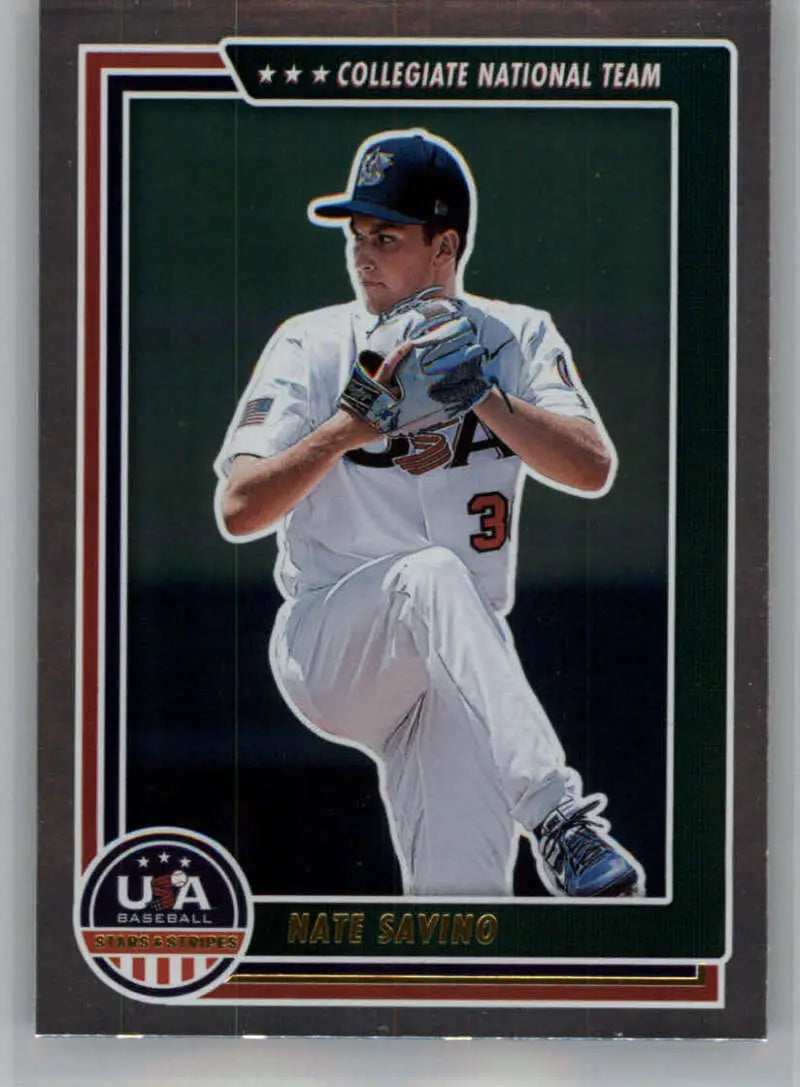 2022 Panini Stars and Stripes Longevity Retail #27 Nate Savino NM-MT ID:44375