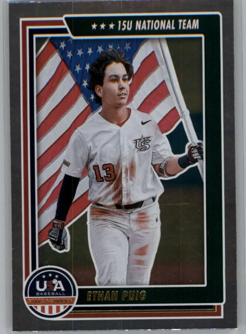 2022 Panini Stars and Stripes Longevity Retail #82 Ethan Puig NM-MT ID:44963