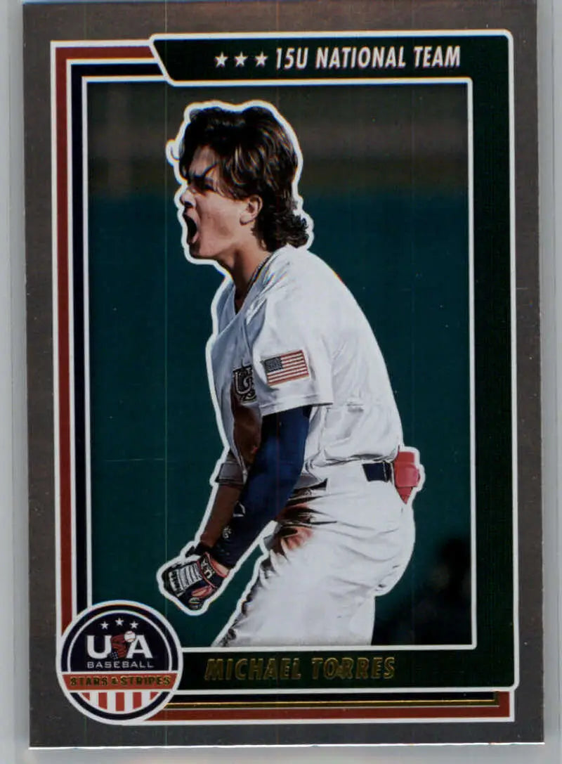 2022 Panini Stars and Stripes Longevity Retail #86 Michael Torres NM-MT ID:44966
