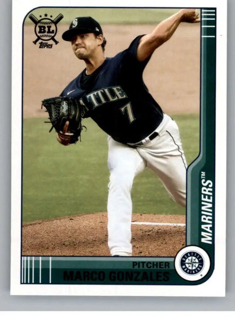 2021 Topps Big League #82 Marco Gonzales NM-MT Mariners ID:42572