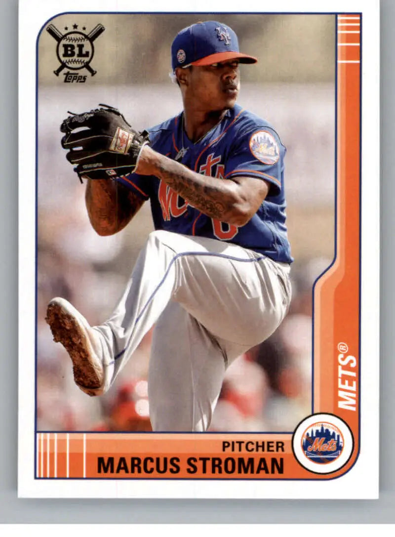 2021 Topps Big League #179 Marcus Stroman NM-MT Mets ID:42669