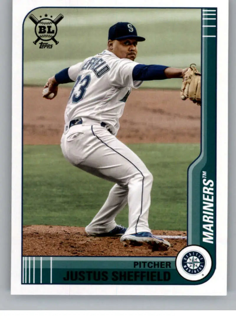 2021 Topps Big League #217 Justus Sheffield NM-MT Mariners ID:42698