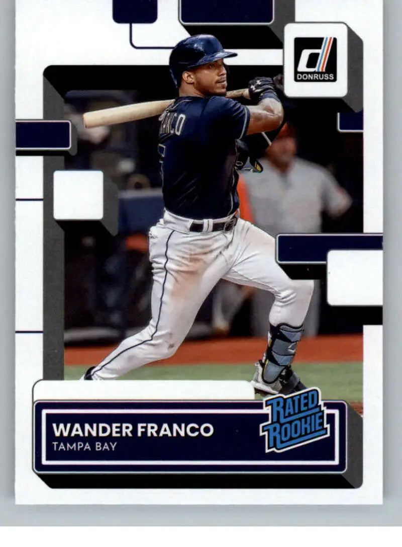 2022 Donruss #34 Wander Franco NM-MT RC Rookie Rays Rated Rookies ID:42084