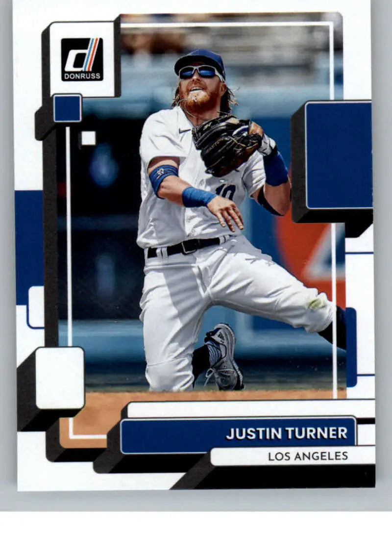 2022 Donruss #97 Justin Turner NM-MT Dodgers ID:42271