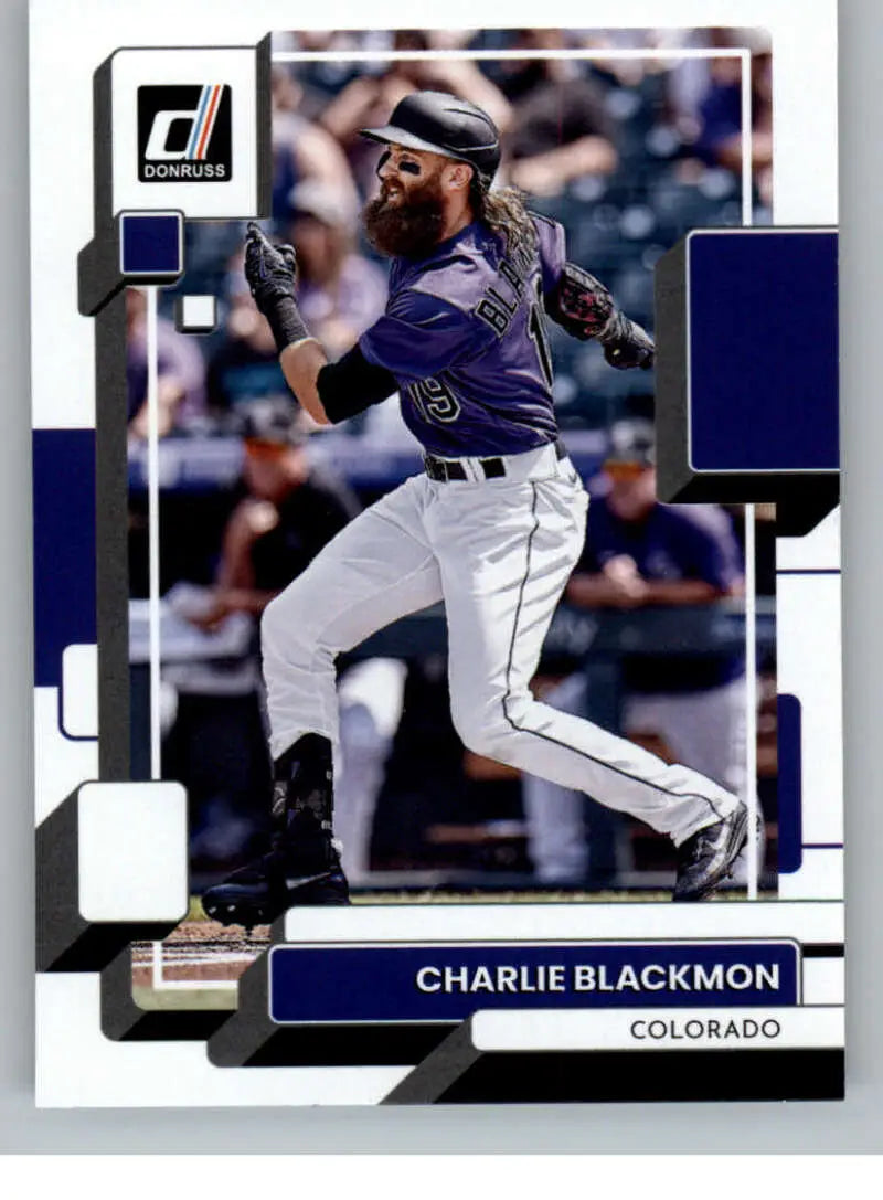 2022 Donruss #98 Charlie Blackmon NM-MT Rockies ID:42272