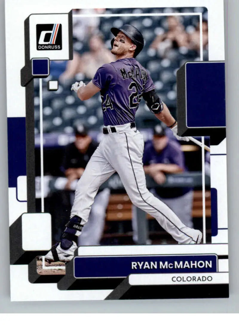 2022 Donruss #123 Ryan McMahon NM-MT Rockies ID:42279