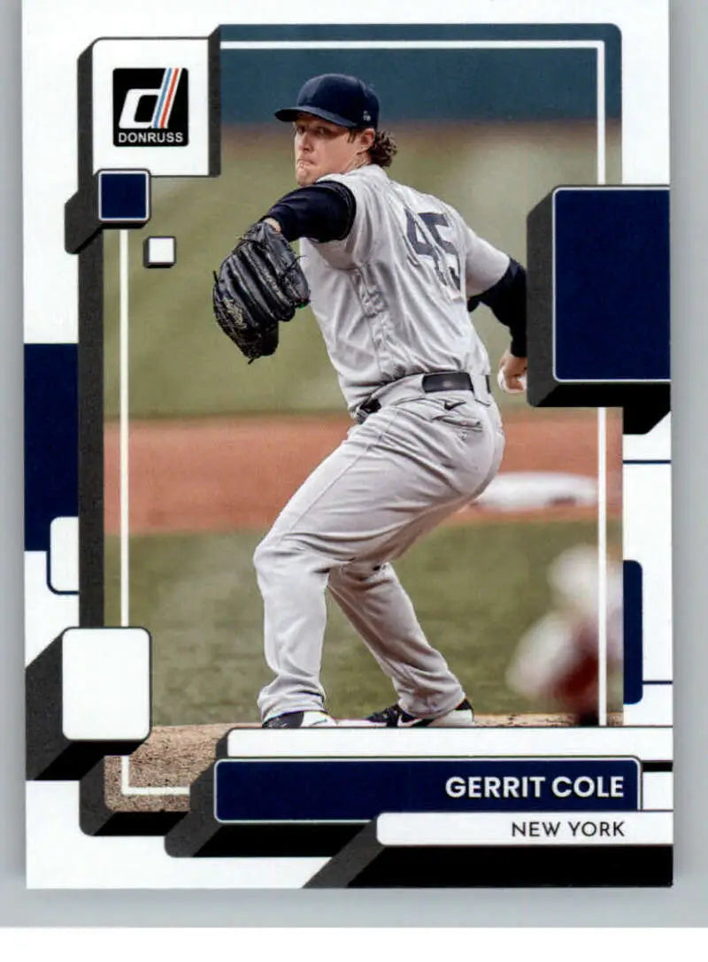 2022 Donruss #165 Gerrit Cole NM-MT Yankees ID:42300