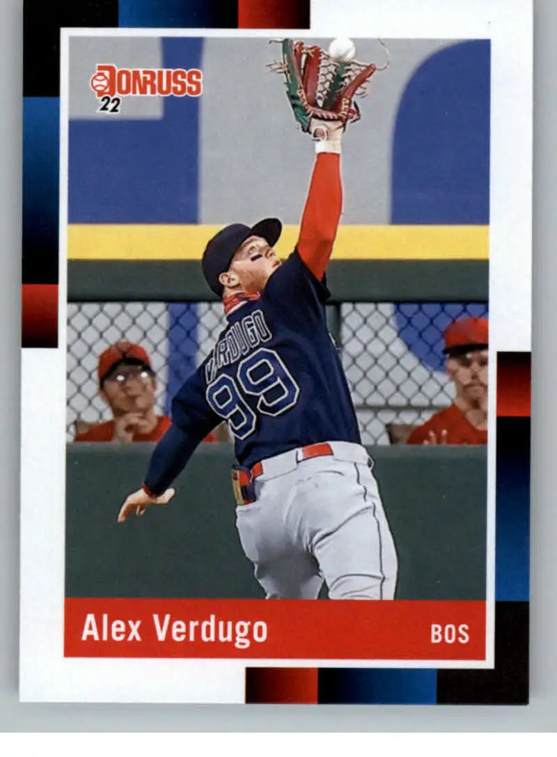 2022 Donruss #237 Alex Verdugo NM-MT Red Sox Retro 1988 ID:45090