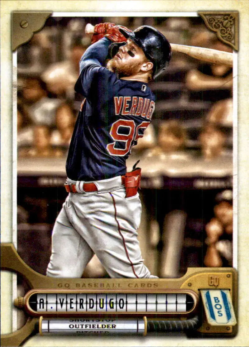 2022 Topps Gypsy Queen #172 Alex Verdugo NM-MT Red Sox ID:44878