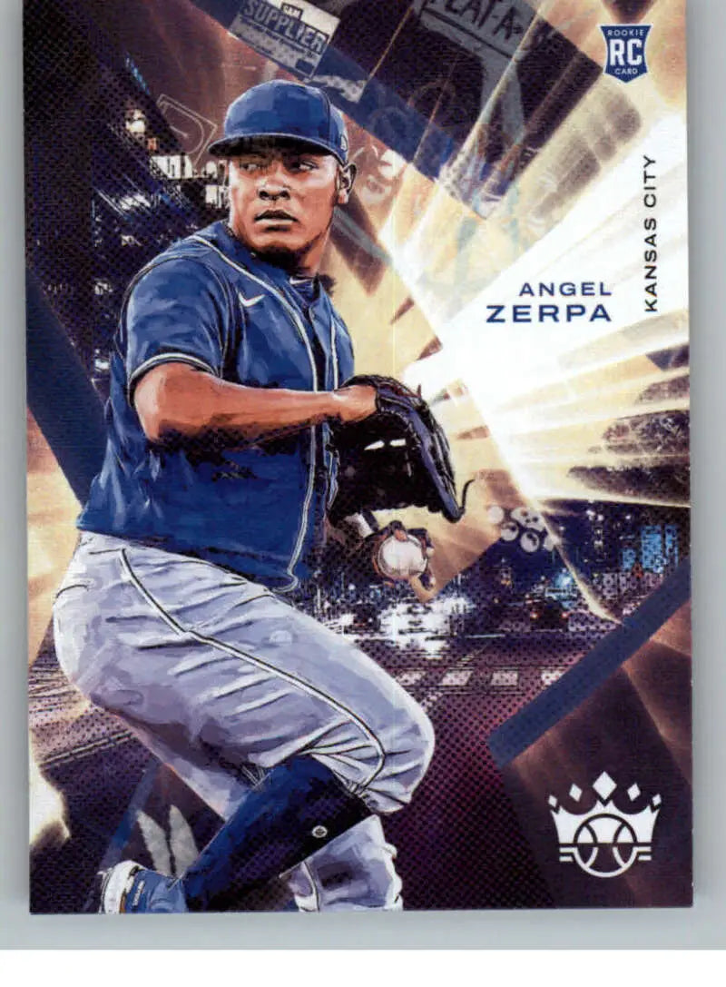 2022 Panini Diamond Kings #81 Angel Zerpa NM-MT RC Rookie Royals Rookie ID:44851