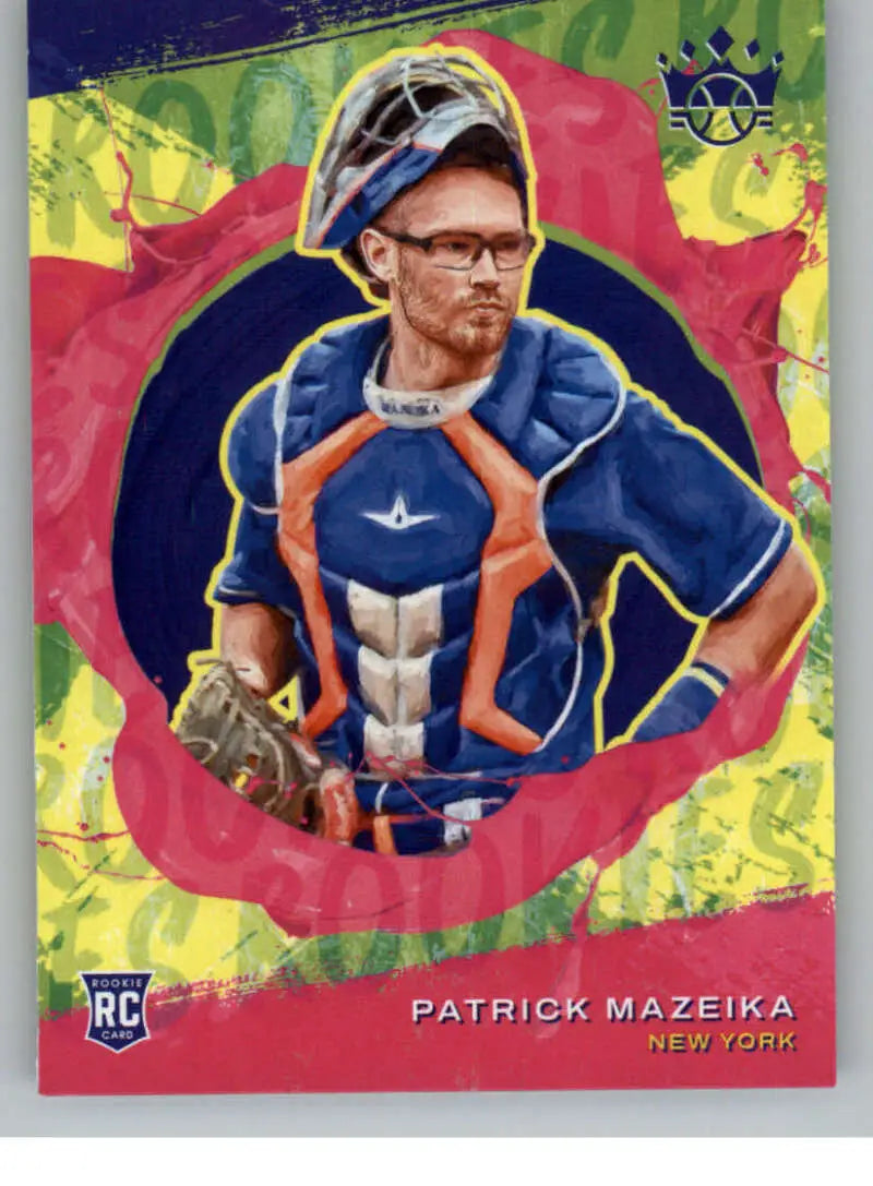 2022 Panini Diamond Kings #158 Patrick Mazeika NM-MT RC Rookie Mets Roo ID:44919