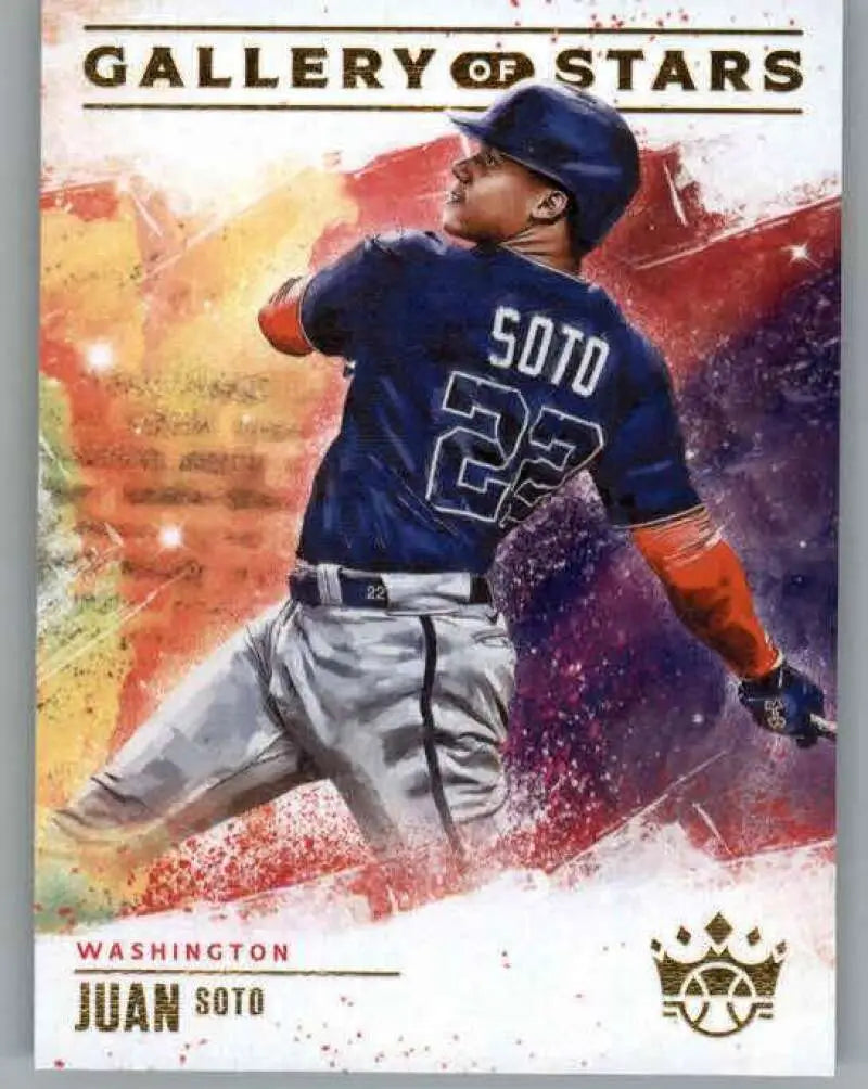 2022 Panini Diamond Kings Gallery of Stars #15 Juan Soto NM-MT National ID:44781