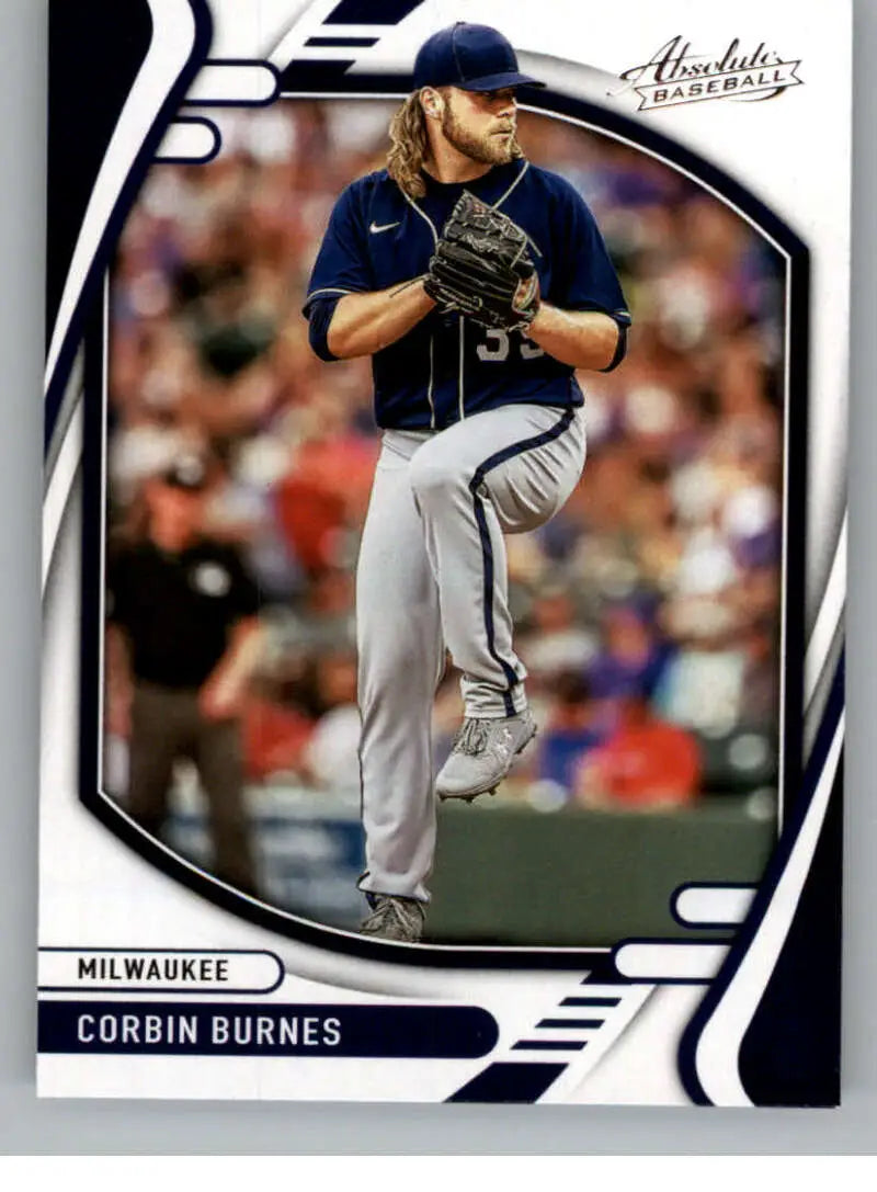 2022 Panini Absolute Retail #38 Corbin Burnes NM-MT Brewers ID:52359