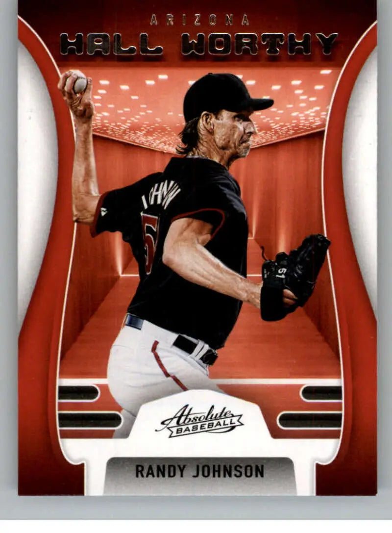 2022 Panini Absolute Hall Worthy Retail #14 Randy Johnson NM-MT Diamond ID:52344