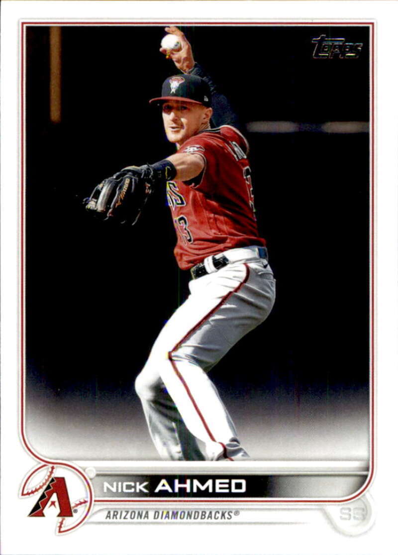 2022 Topps #371 Nick Ahmed NM-MT Diamondbacks ID:44147