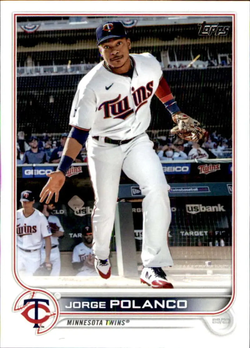 2022 Topps #417 Jorge Polanco NM-MT Twins ID:44149