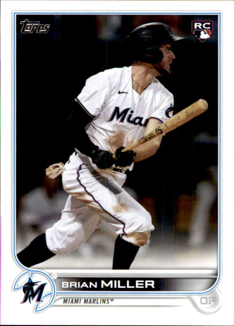 2022 Topps #425 Brian Miller NM-MT RC Rookie Marlins ID:43979