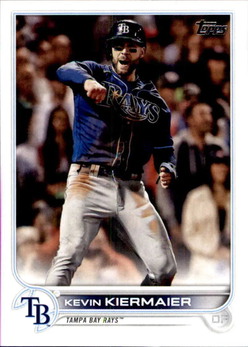 2022 Topps #454 Kevin Kiermaier NM-MT Rays ID:44009