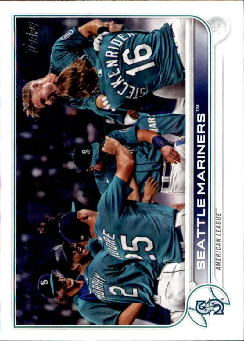 2022 Topps #489 Seattle Mariners NM-MT Mariners ID:44024