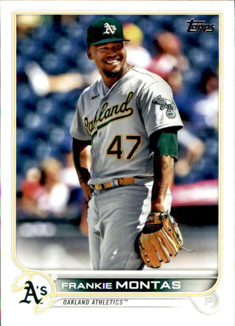 2022 Topps #512 Frankie Montas NM-MT Athletics