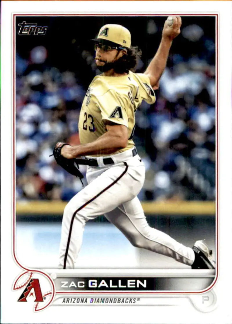 2022 Topps #562 Zac Gallen NM-MT Diamondbacks ID:44155