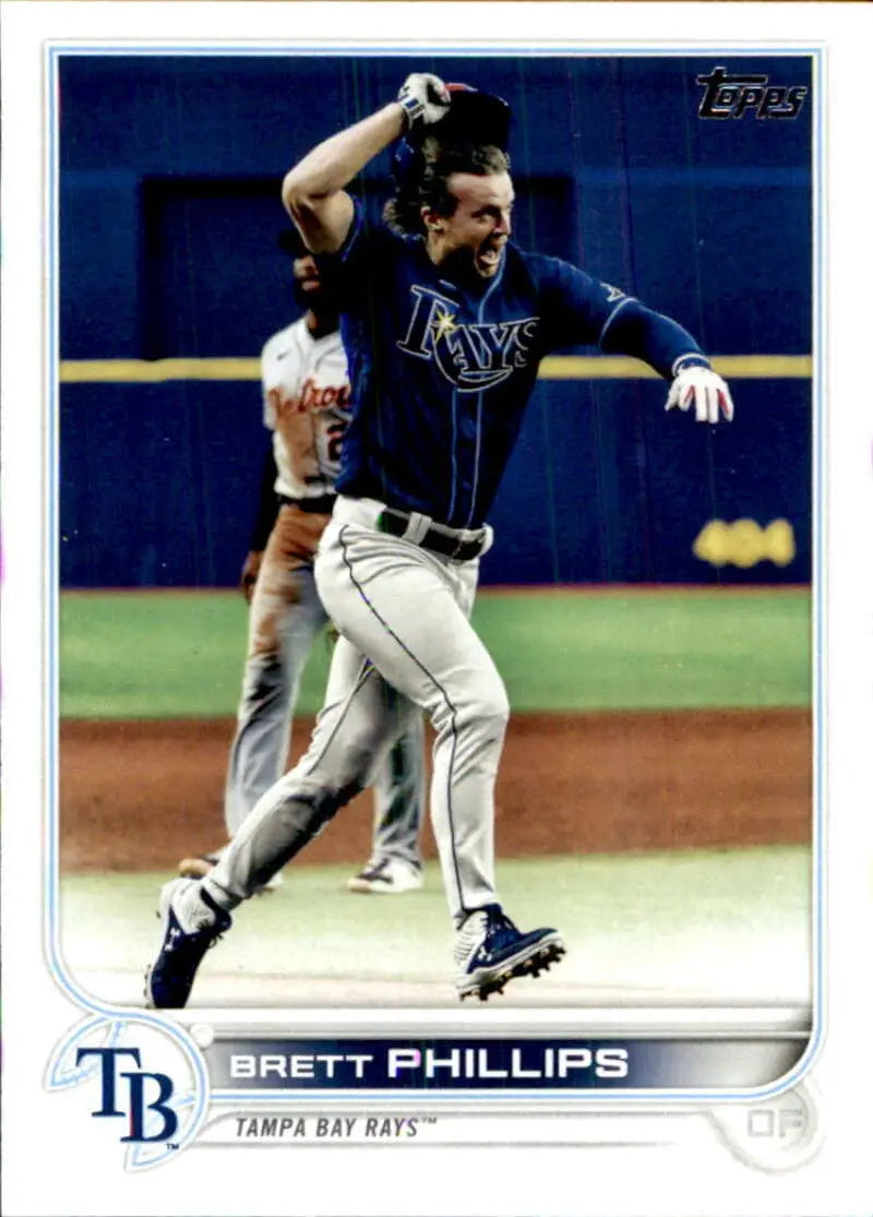 2022 Topps #569 Brett Phillips NM-MT Rays ID:44006