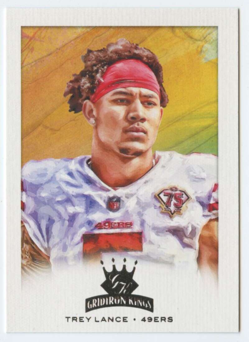 2021 Panini Chronicles Gridiron Kings #3 Trey Lance NM-MT 49ers ID:48305