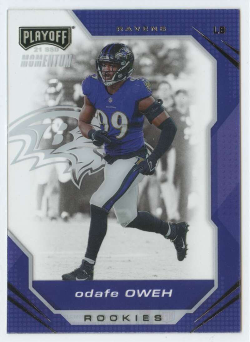 2021 Panini Chronicles Playoff Momentum Rookies #37 Odafe Oweh NM-MT RC ID:48271