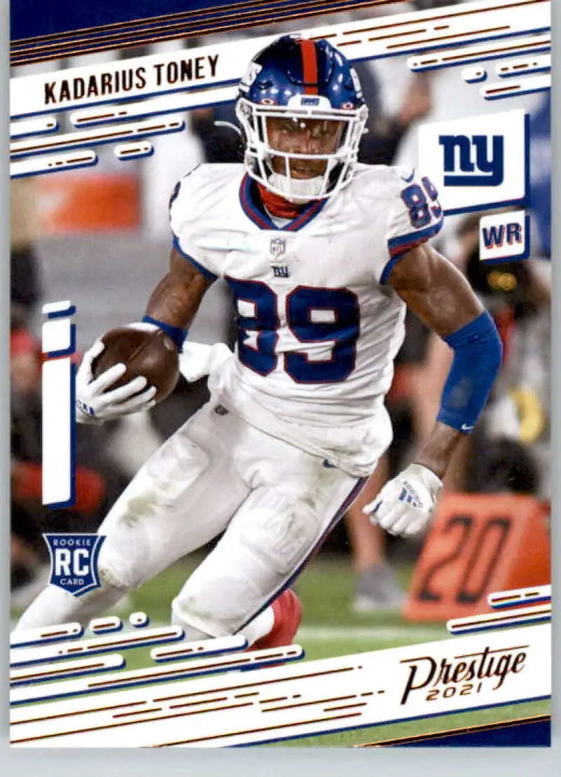 2021 Panini Chronicles Prestige Rookies Update #214 Kadarius Toney NM-M ID:48246