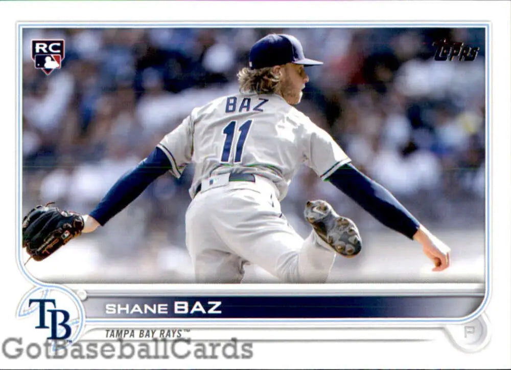 2022 Topps Factory Sets Bonus Rookie Variations #421 Shane Baz NM-MT RC ID:47294