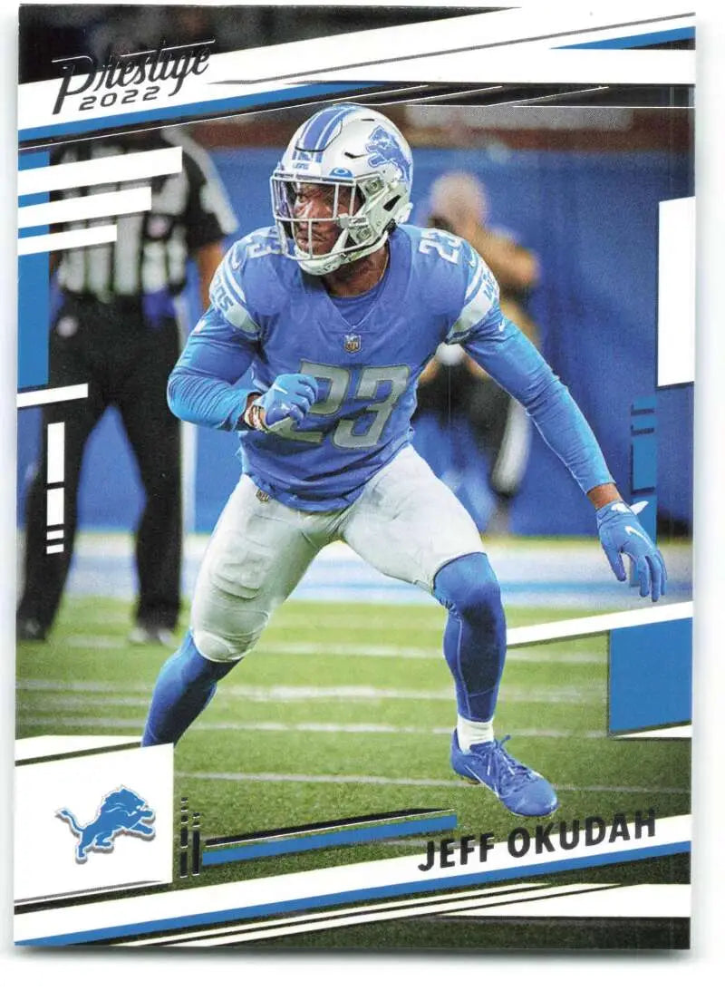 2022 Panini Prestige #101 Jeff Okudah NM-MT Lions ID:48431