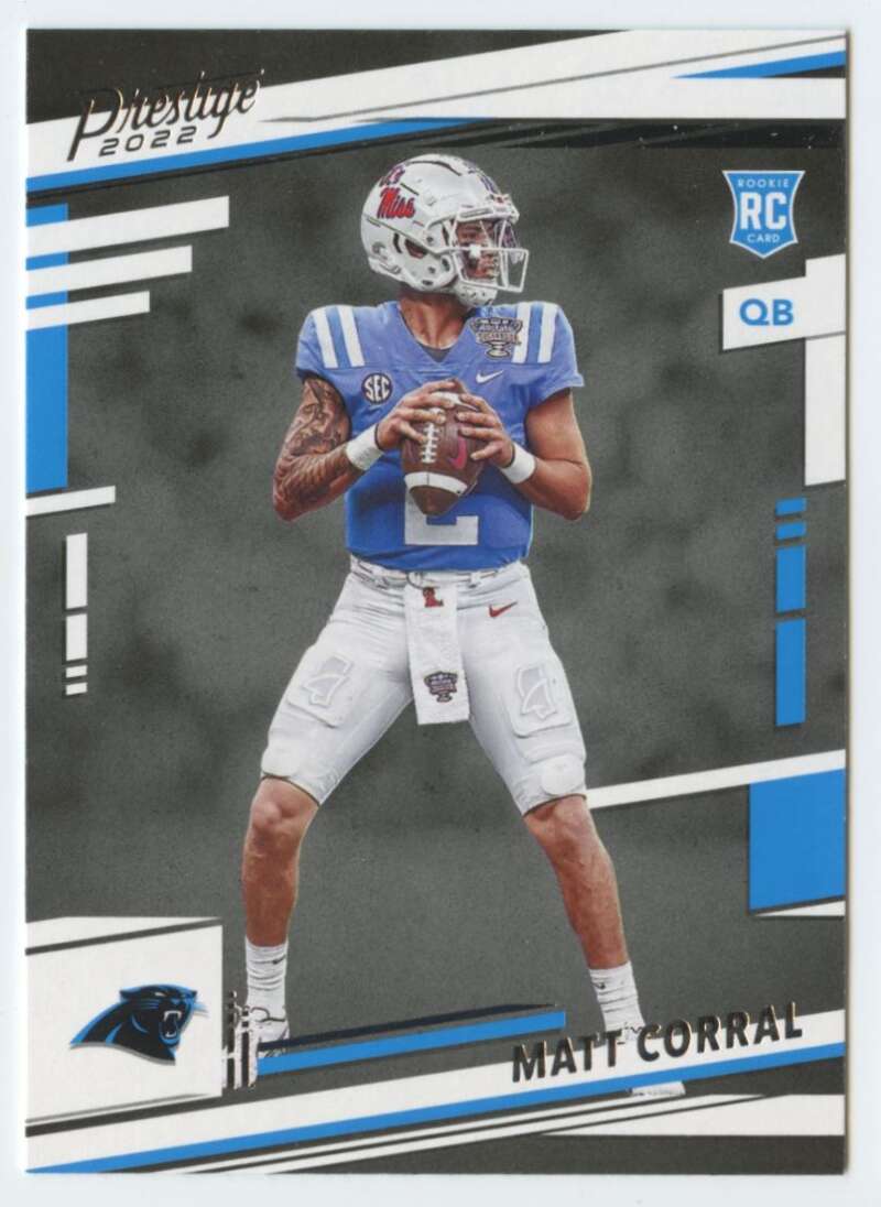 2022 Panini Prestige #302 Matt Corral NM-MT RC Rookie Panthers ID:48516