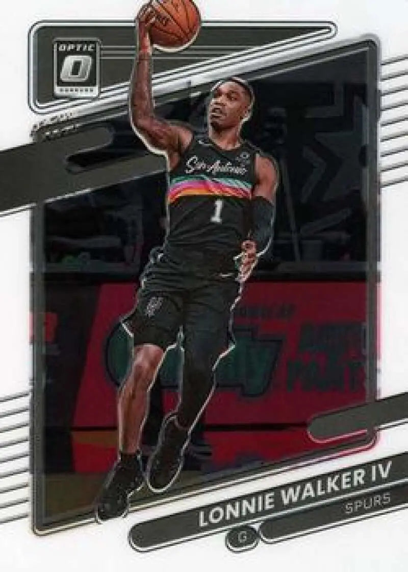 2021-22 Donruss Optic #16 Lonnie Walker IV NM-MT Spurs ID:48996
